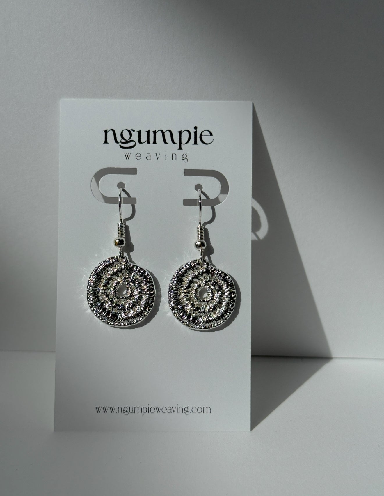 Copper weaved Earrings