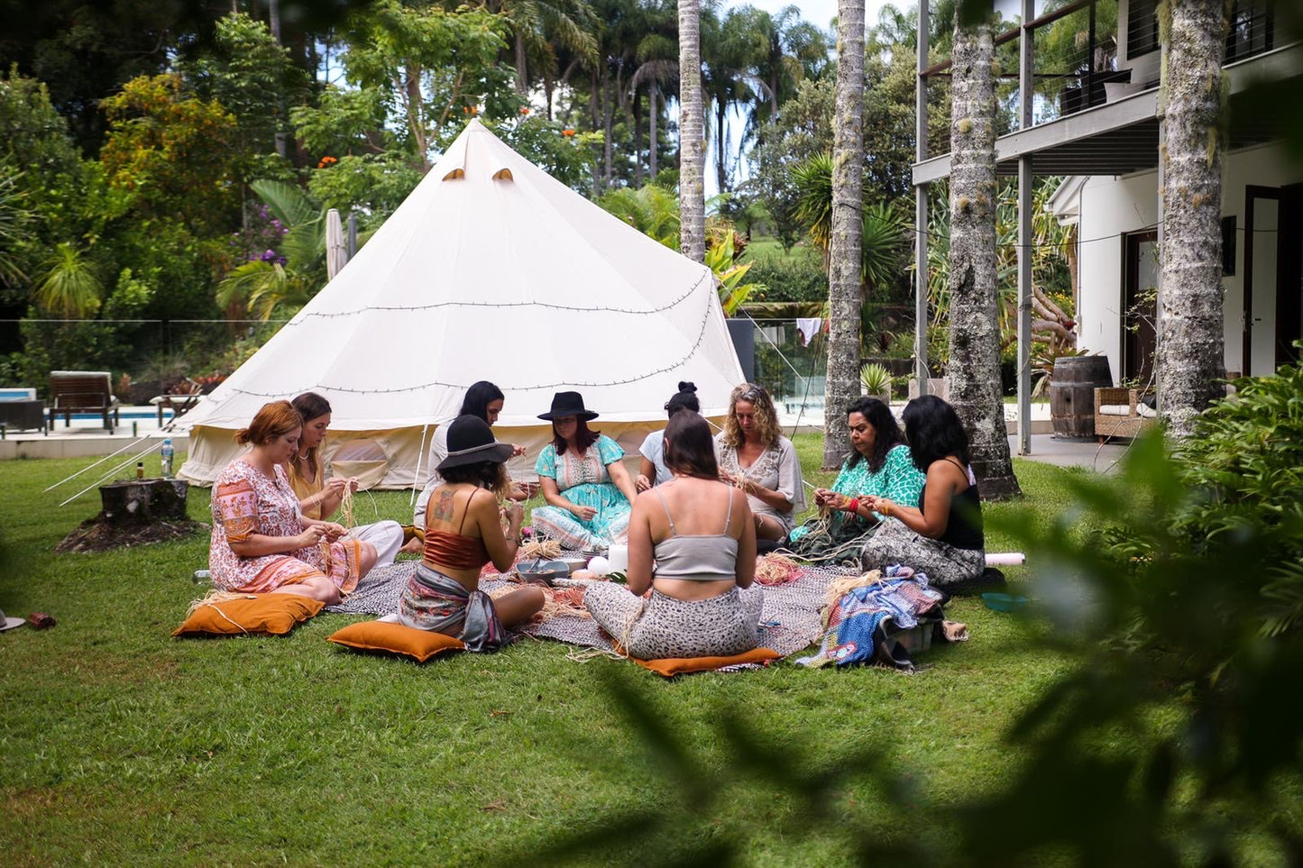 Ngumpie Retreat (4-hour experience w/ lunch inc. weaving lomandra, eco-dying & bush tucker experience)