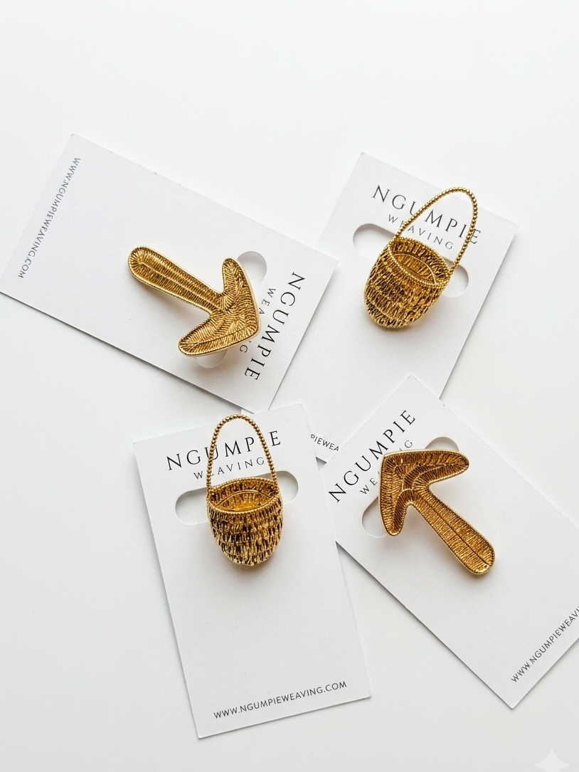 Ngumpie Story brooches