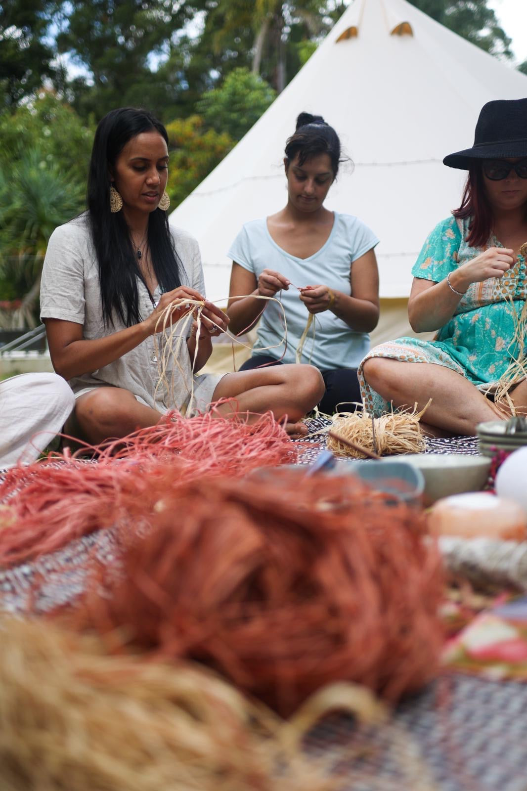 Ngumpie Retreat (4-hour experience w/ lunch inc. weaving lomandra, eco-dying & bush tucker experience)